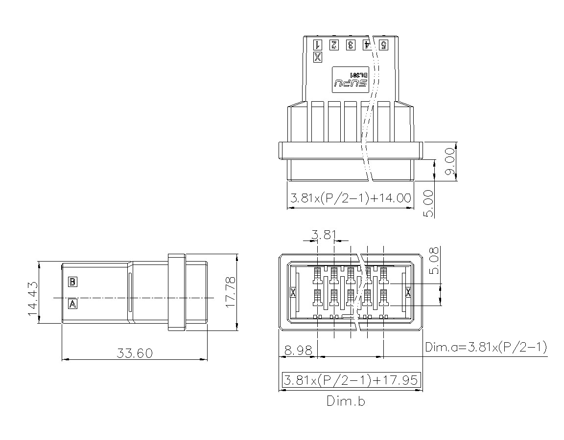 動(dòng)態(tài)接插件連接器DL381H2XXF-BK-0X10(06-20)-速普電子