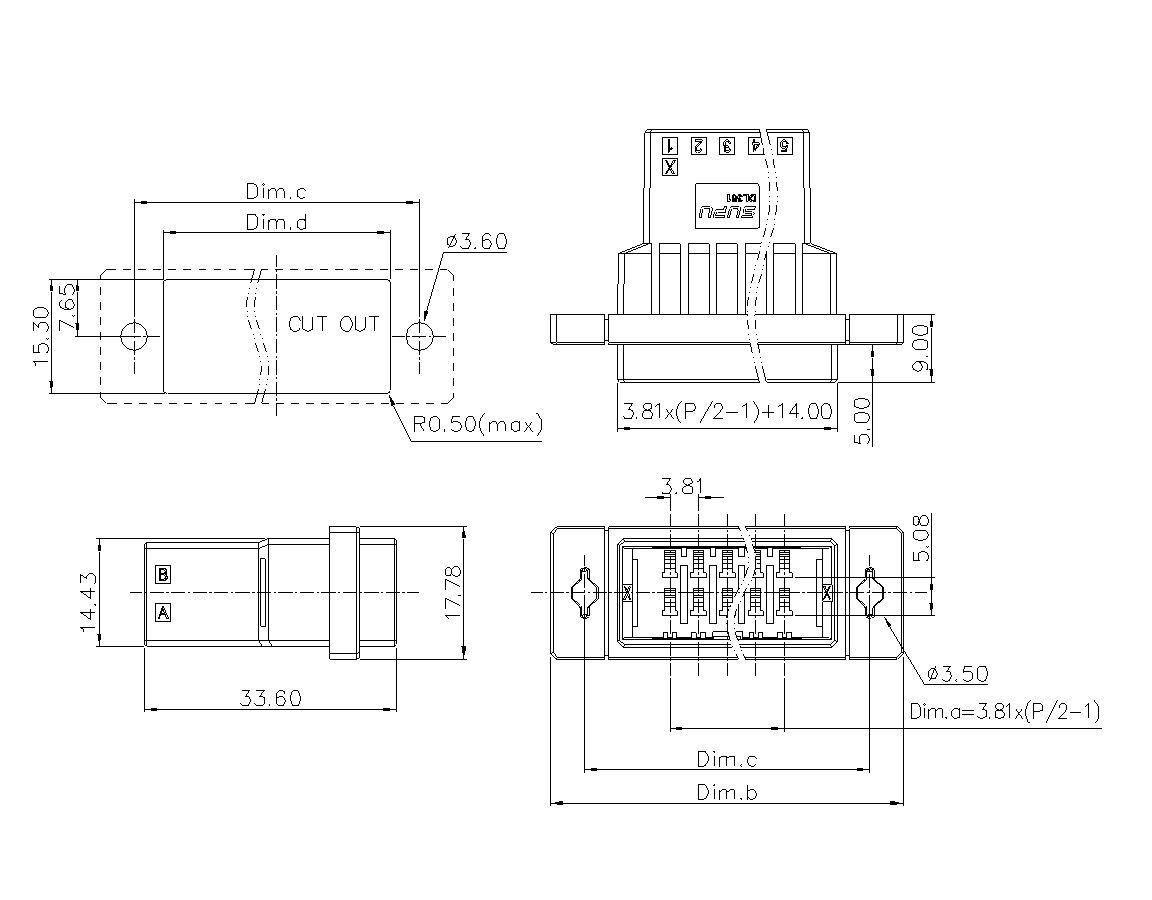 動(dòng)態(tài)接插件連接器DL381H2XXF-BK-0X12(06-20)-速普電子