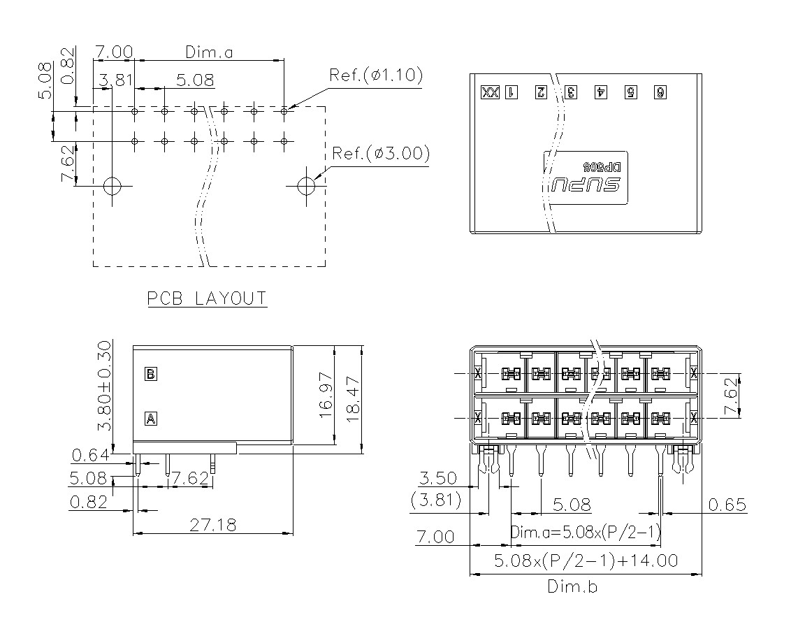 動(dòng)態(tài)接插件連接器DP508H2XXF-BK-XX10-速普電子