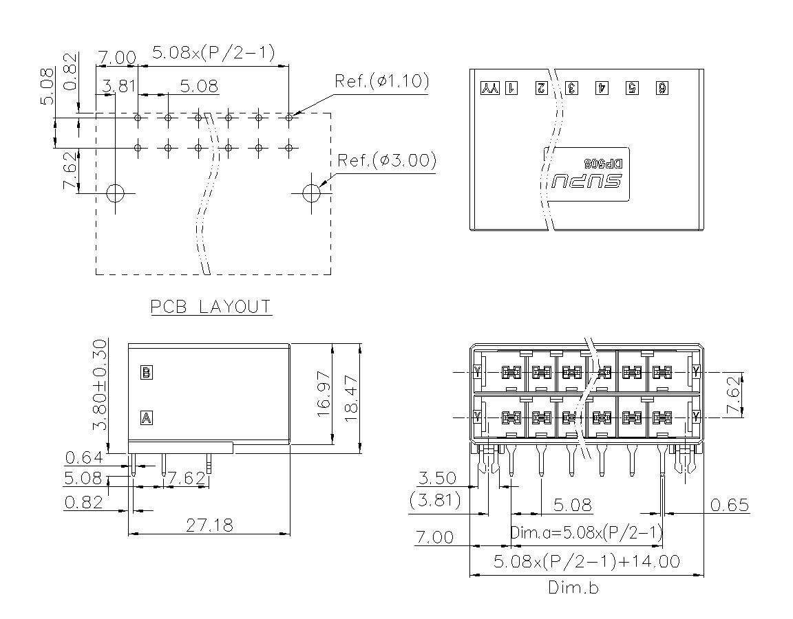 動(dòng)態(tài)接插件連接器DP508H2XXF-BK-YY10-速普電子