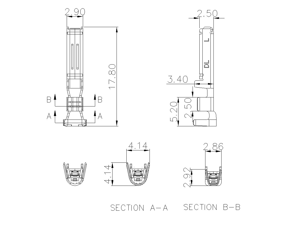 動態(tài)接插件連接器DL508V30F-03-1200-速普電子