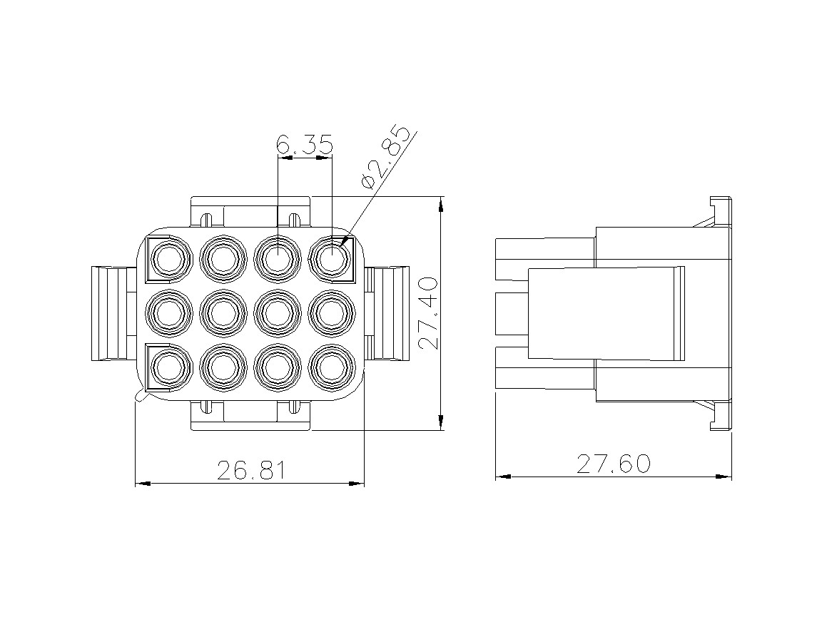 速普壓接式接線端子BL635V34M-WT-XX